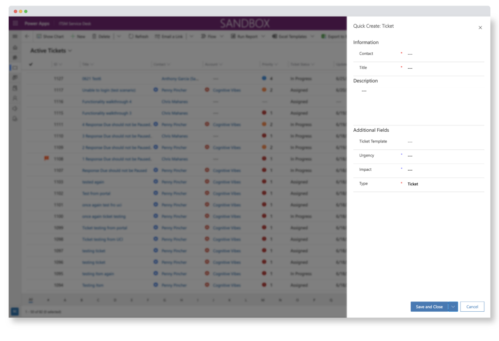 Enhance Agent Experience: ServiceTeam ITSM Active Tickets View